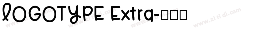 LOGOTYPE Extra字体转换